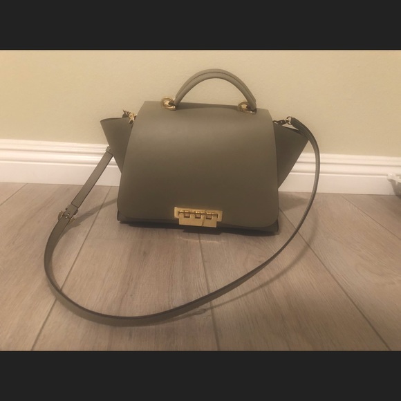 SOLD Zac Posen Eartha Grey soft top bag - Picture 2 of 6